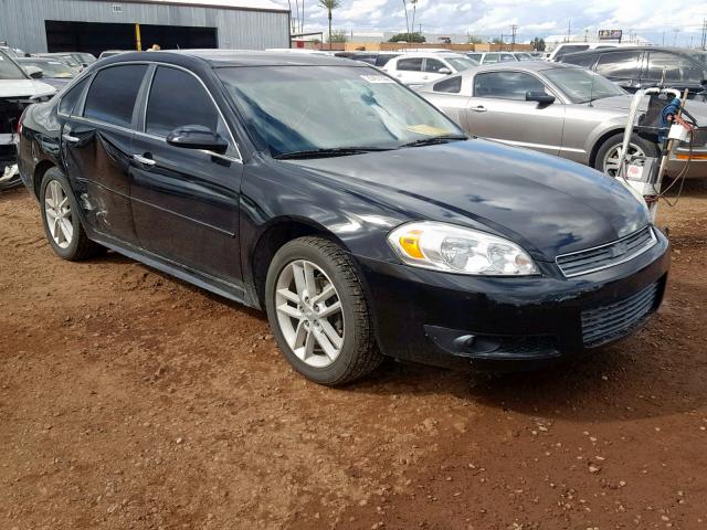 2G1WC5E33D1190851 - 2013 CHEVROLET IMPALA LTZ BLACK photo 1