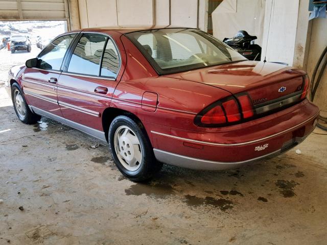 2G1WN52M3S1173424 - 1995 CHEVROLET LUMINA LS BURGUNDY photo 3