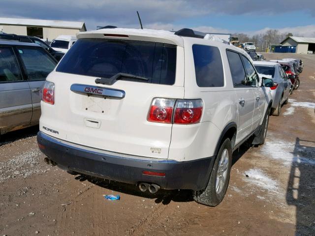 1GKKRPED2CJ338974 - 2012 GMC ACADIA SLE WHITE photo 4