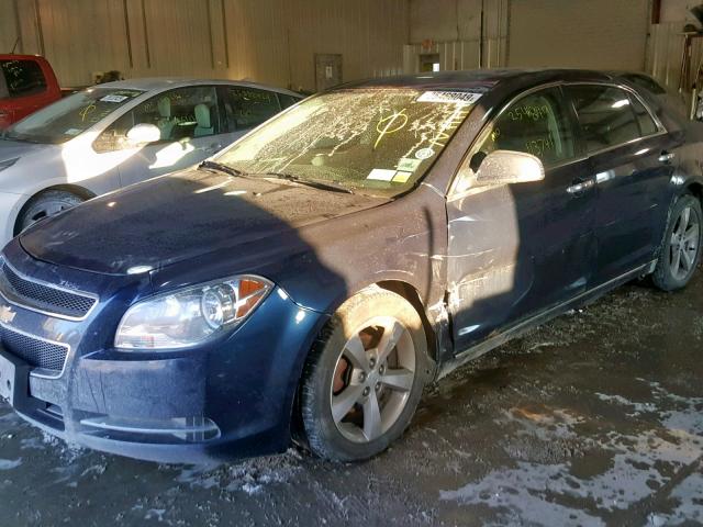 1G1ZC5E01CF250846 - 2012 CHEVROLET MALIBU 1LT BLUE photo 9