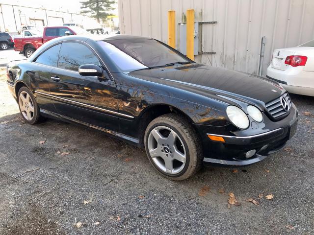 WDBPJ75J13A035861 - 2003 MERCEDES-BENZ CL 500 BLACK photo 4