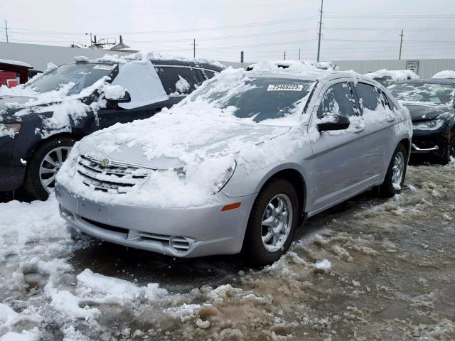 1C3CC4FB1AN117969 - 2010 CHRYSLER SEBRING TO SILVER photo 2