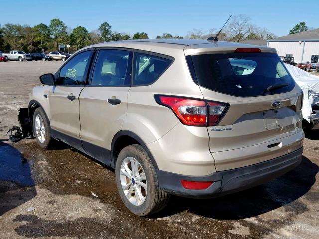 1FMCU0F72JUA39751 - 2018 FORD ESCAPE S BEIGE photo 3