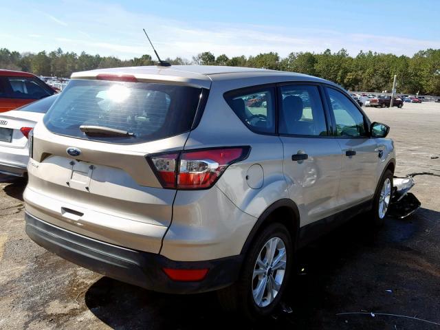 1FMCU0F72JUA39751 - 2018 FORD ESCAPE S BEIGE photo 4