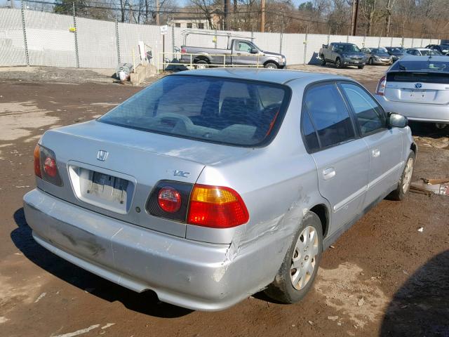 2HGEJ6613YH564076 - 2000 HONDA CIVIC BASE Gümüş foto 4