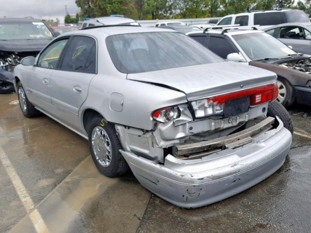 2G4WS52JX21232874 - 2002 BUICK CENTURY CU SILVER photo 3