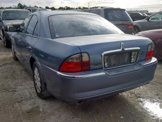 1LNHM86S83Y679709 - 2003 LINCOLN LS BLUE photo 3