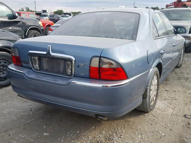 1LNHM86S83Y679709 - 2003 LINCOLN LS BLUE photo 4