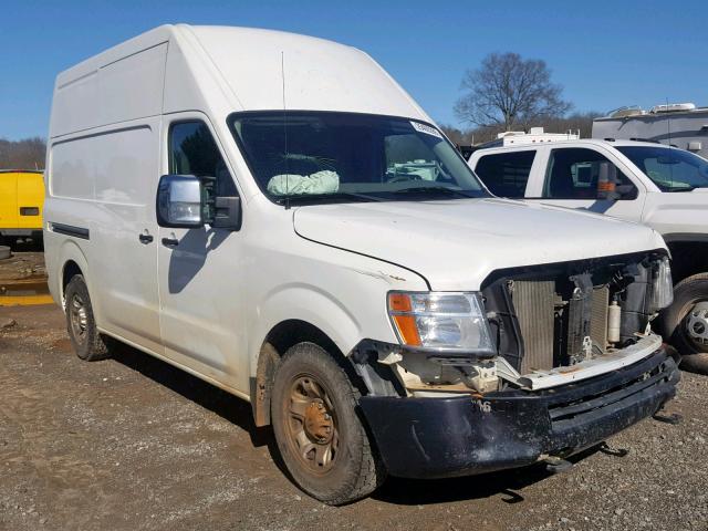 1N6AF0LYXEN105379 - 2014 NISSAN NV 2500 WHITE photo 1