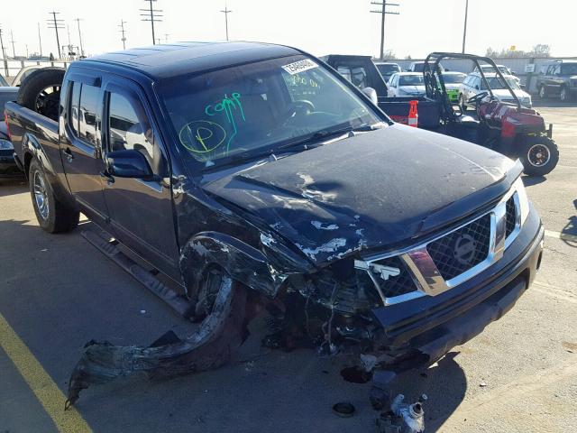 1N6AD09W17C424731 - 2007 NISSAN FRONTIER C BLACK photo 1