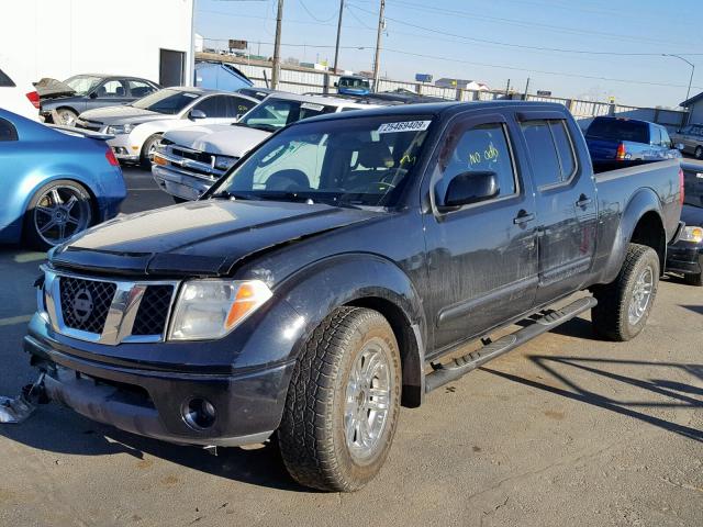 1N6AD09W17C424731 - 2007 NISSAN FRONTIER C BLACK photo 2