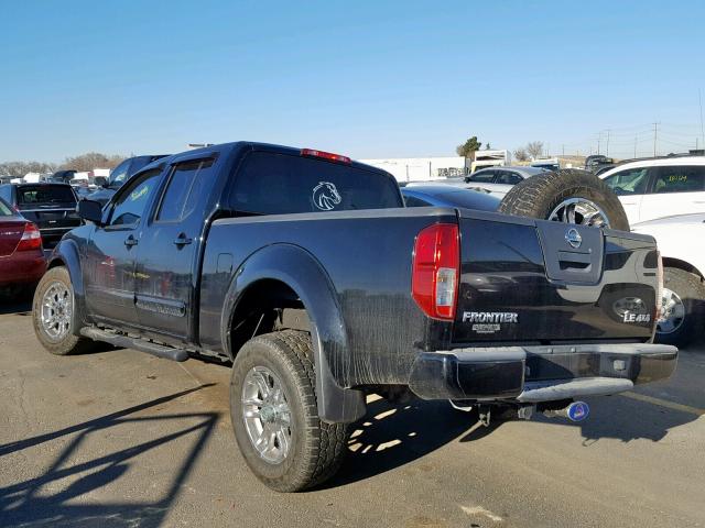 1N6AD09W17C424731 - 2007 NISSAN FRONTIER C BLACK photo 3