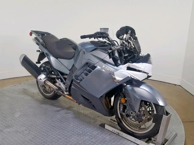 JKBZGNB128A005394 - 2008 KAWASAKI ZG1400 B GRAY photo 2