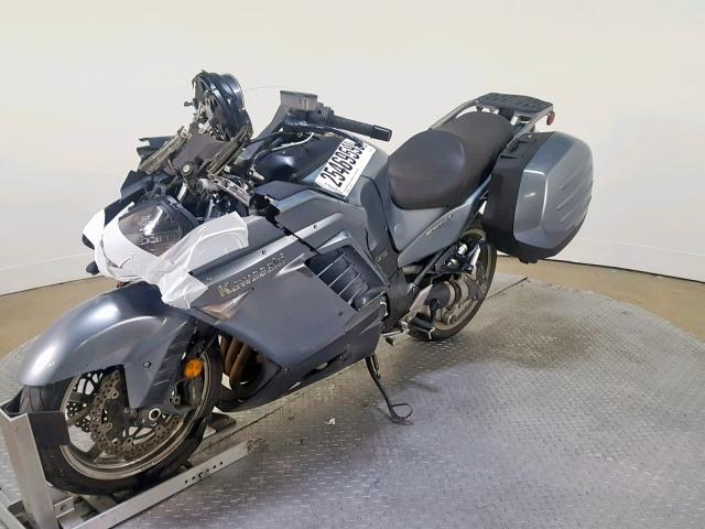 JKBZGNB128A005394 - 2008 KAWASAKI ZG1400 B GRAY photo 4