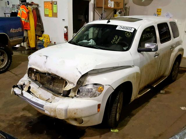 3GNBACFW4BS590063 - 2011 CHEVROLET HHR LT WHITE photo 2