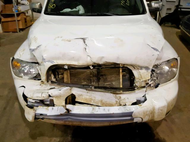 3GNBACFW4BS590063 - 2011 CHEVROLET HHR LT WHITE photo 7