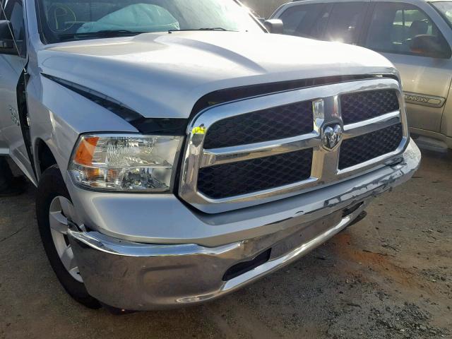 1C6RR6TT8JS154068 - 2018 RAM 1500 SLT GRAY photo 9