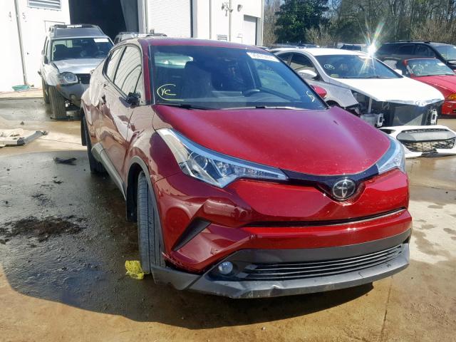 NMTKHMBX3JR009646 - 2018 TOYOTA C-HR XLE RED photo 1