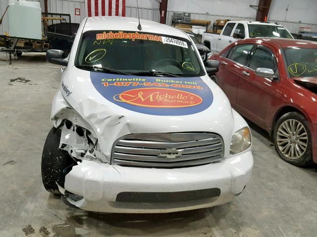 3GNBAADB9AS535126 - 2010 CHEVROLET HHR LS Blanco foto 10