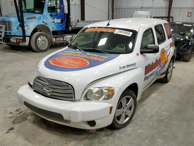 3GNBAADB9AS535126 - 2010 CHEVROLET HHR LS Blanco foto 2