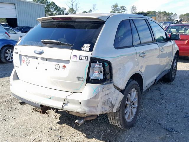 2FMDK48C97BA60252 - 2007 FORD EDGE SEL WHITE photo 4