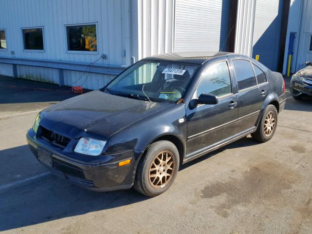 3VWRK69M83M014799 - 2003 VOLKSWAGEN JETTA GL BLACK photo 2