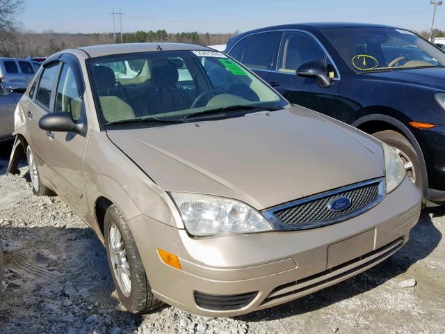 1FAFP34N37W322464 - 2007 FORD FOCUS ZX4 GOLD photo 1