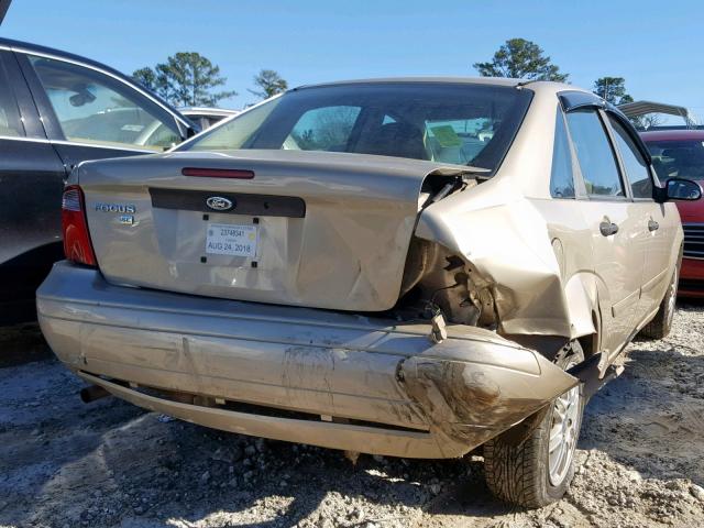 1FAFP34N37W322464 - 2007 FORD FOCUS ZX4 GOLD photo 4