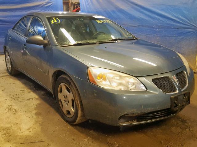 1G2ZF55B564191577 - 2006 PONTIAC G6 SE BLUE photo 1