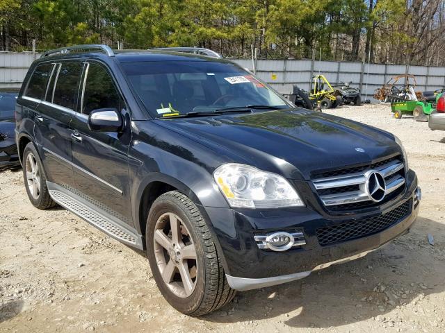 4JGBF71E69A450068 - 2009 MERCEDES-BENZ GL 450 4MA BLACK photo 1