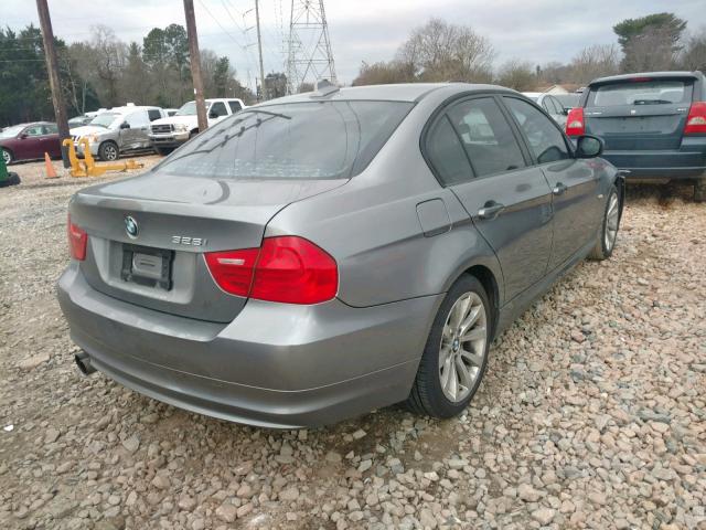 WBAPH7G50BNM59551 - 2011 BMW 328 I GRAY photo 4