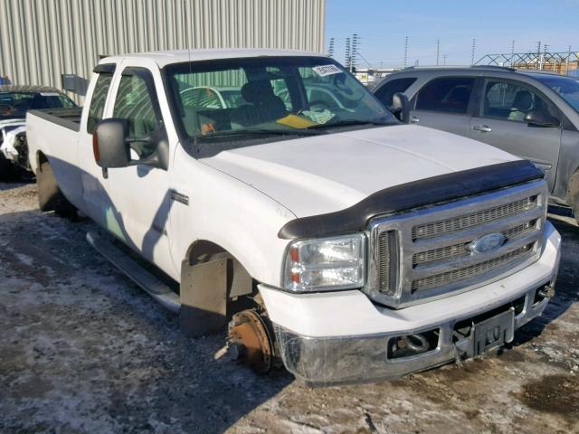 1FTWX31P06ED25830 - 2006 FORD F350 SRW S WHITE photo 1