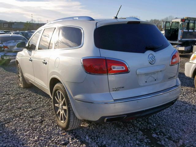 5GAKRCKD1DJ156856 - 2013 BUICK ENCLAVE WHITE photo 3