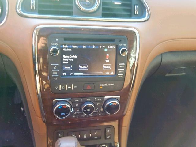 5GAKRCKD1DJ156856 - 2013 BUICK ENCLAVE WHITE photo 9