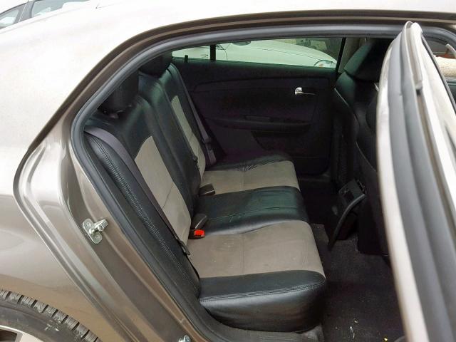 1G1ZC5E12BF126012 - 2011 CHEVROLET MALIBU 1LT SILVER photo 6