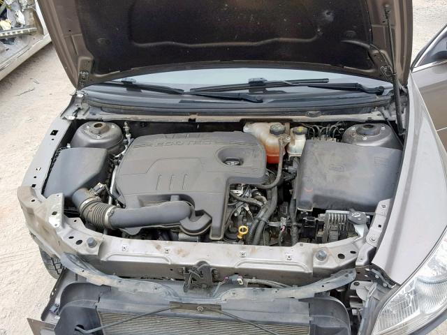 1G1ZC5E12BF126012 - 2011 CHEVROLET MALIBU 1LT SILVER photo 7