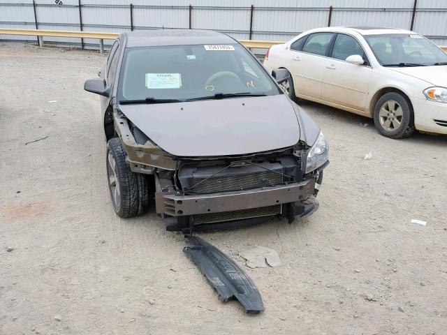 1G1ZC5E12BF126012 - 2011 CHEVROLET MALIBU 1LT SILVER photo 9