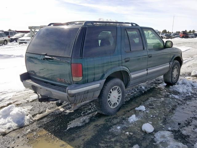 1GKDT13W2T2559481 - 1996 GMC JIMMY GREEN photo 4