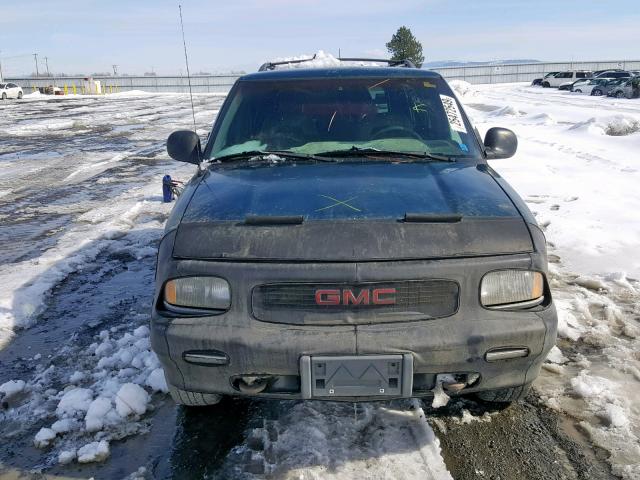 1GKDT13W2T2559481 - 1996 GMC JIMMY GREEN photo 9