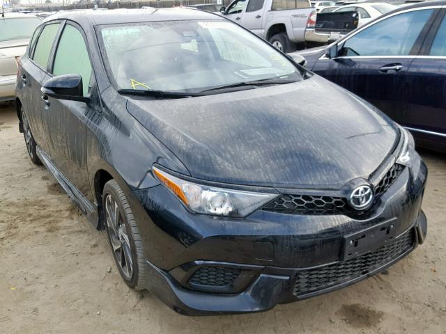 JTNKARJE3JJ560977 - 2018 TOYOTA COROLLA IM BLACK photo 1