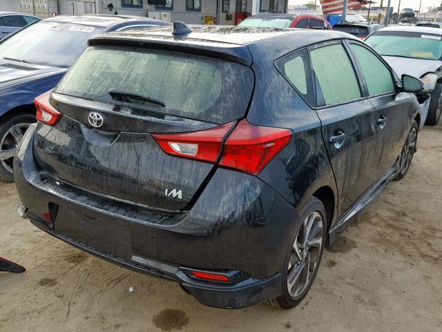 JTNKARJE3JJ560977 - 2018 TOYOTA COROLLA IM BLACK photo 4