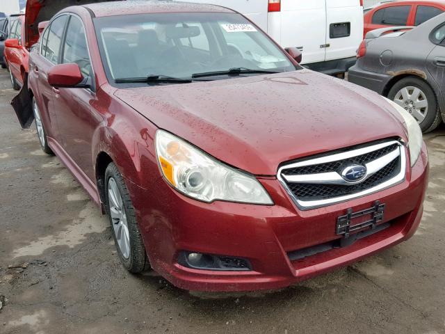 4S3BMDK6XB2226771 - 2011 SUBARU LEGACY 3.6 RED photo 1