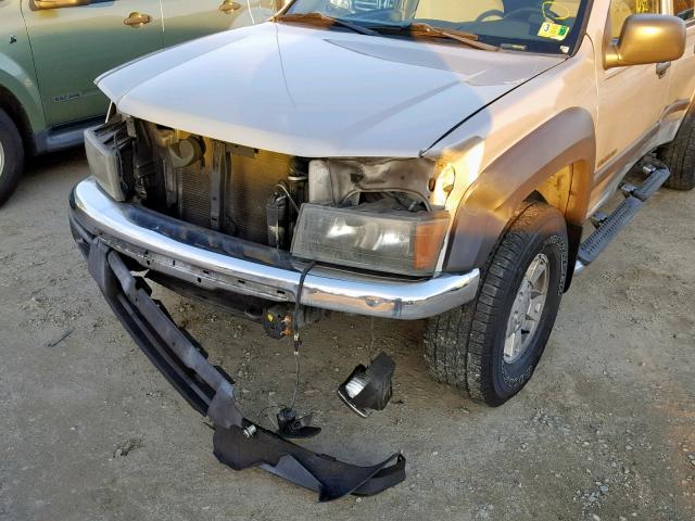 1GCDS136X48144874 - 2004 CHEVROLET COLORADO SILVER photo 9