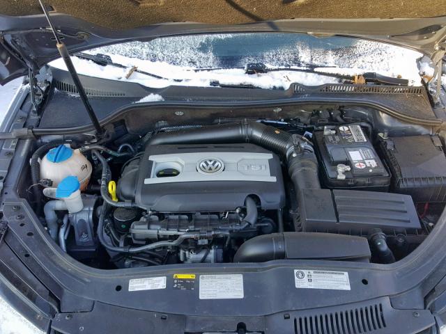 WVWBW8AH3FV003545 - 2015 VOLKSWAGEN EOS KOMFOR GRAY photo 7