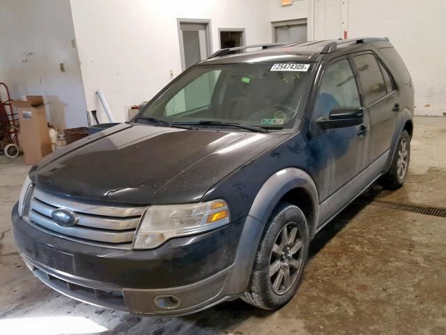 1FMDK02W69GA03448 - 2009 FORD TAURUS X S BLACK photo 2