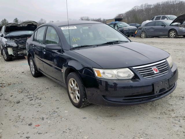 1G8AJ55F86Z124902 - 2006 SATURN ION LEVEL BLACK photo 1