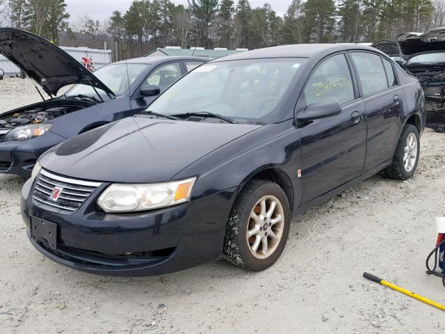 1G8AJ55F86Z124902 - 2006 SATURN ION LEVEL BLACK photo 2