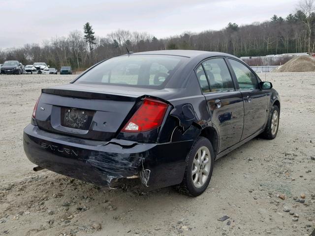1G8AJ55F86Z124902 - 2006 SATURN ION LEVEL BLACK photo 4