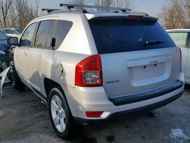 1C4NJDBB1CD616313 - 2012 JEEP COMPASS SP Gümüş foto 3