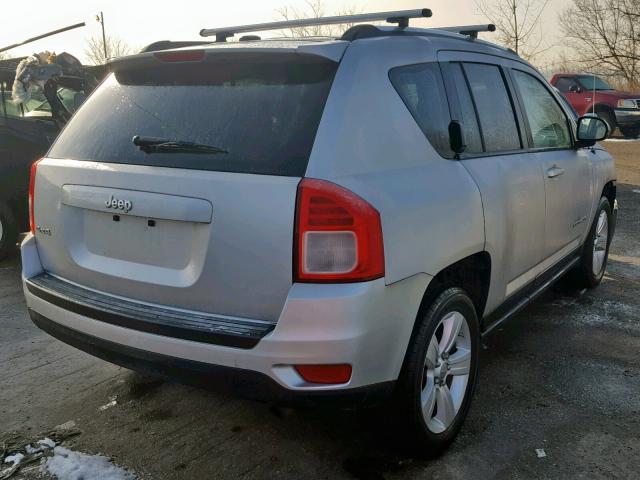 1C4NJDBB1CD616313 - 2012 JEEP COMPASS SP Gümüş foto 4